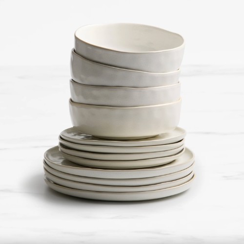 Salisbury & Co Baltic Dinner Set 12pc White